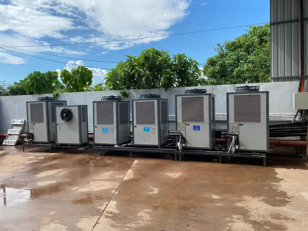 Enviro service technicians and plant