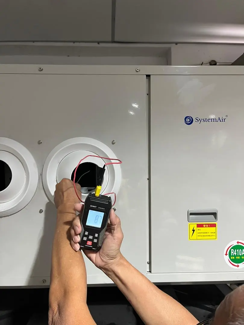 Warehouse held at 22C and under 50 percent RH on one unit